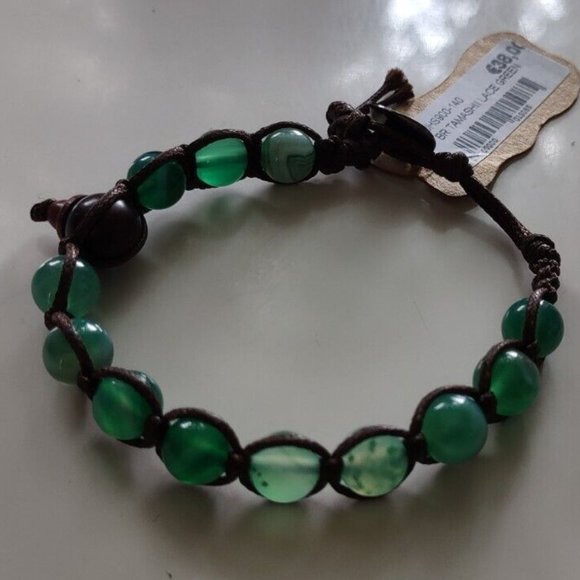 NEW Tamashii Unisex Bracelet Lace Green.  Length:  8.5" - Picture 8 of 9